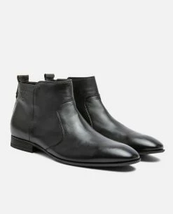 KOST Boots Cuir Noir Homme -kost paris shop ANDERSON39 02 08 4cba