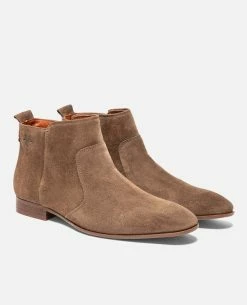 KOST Boots Croûte Velours Taupe Homme -kost paris shop ANDERSON5 1B 08 f0f4