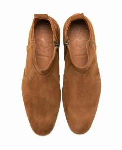 KOST Boots Croûte Velours Marron Homme -kost paris shop ANDERSON5 47 04 f483