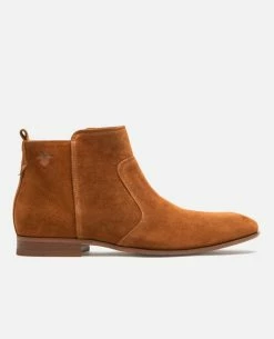 KOST Boots Croûte Velours Marron Homme -kost paris shop ANDERSON5 47 07 0b4b