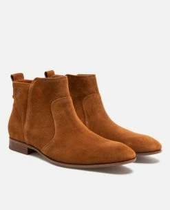 KOST Boots Croûte Velours Marron Homme -kost paris shop ANDERSON5 47 08 6138
