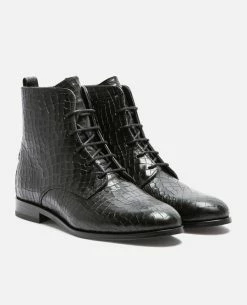 KOST Boots Cuir Tannage Végétal Noir Femme -kost paris shop AVERYMVGT 02 08 3583