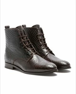 KOST Boots Cuir Tannage Végétal Marron Femme -kost paris shop AVERYMVGT 08 03 f617