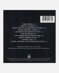 KOST Album Vinyle - AC/DC -kost paris shop BACKINBLACK 00 08 4617