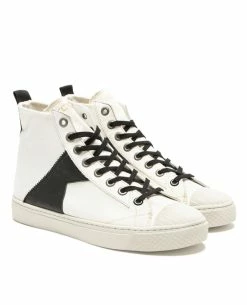 KOST Baskets Toile Éco-responsable Écru Et Noir Homme -kost paris shop BACKSTAGEH1 VO 03 e2e2