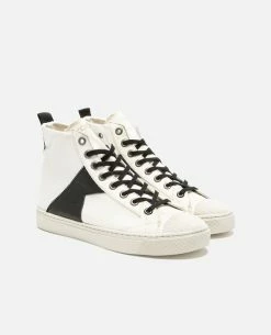 KOST Baskets Toile Éco-responsable Écru Et Noir Homme -kost paris shop BACKSTAGEH1 VO 12 b759