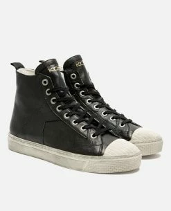 KOST Sneakers Cuir Tannage Végétal Noir Femme -kost paris shop BACKSTAGEH3 02 08 0136