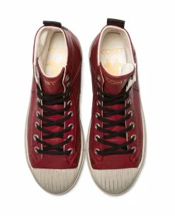 KOST Sneakers Cuir Tannage Végétal Rouge Femme -kost paris shop BACKSTAGEH3 18 04 54b2