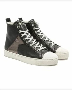 KOST Sneakers Noir Cuir Tannage Végétal Femme -kost paris shop BACKSTAGEH4 6B 03 0931