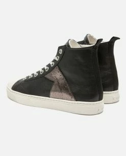 KOST Sneakers Noir Cuir Tannage Végétal Femme -kost paris shop BACKSTAGEH4 6B 10 6635