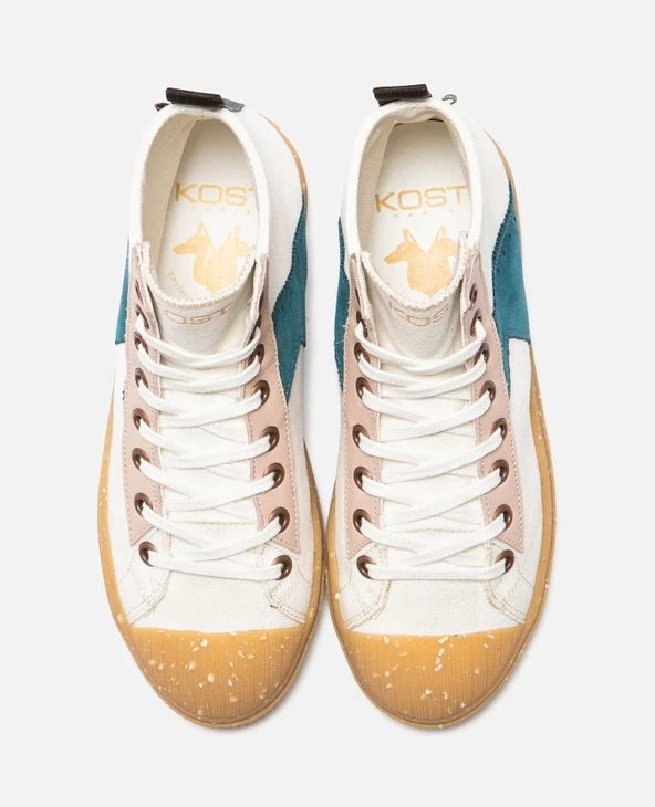 KOST Sneakers Toile Oeko-Tex Écru Femme 10 KOST Sneakers Toile Oeko-Tex Écru Femme – Image 8