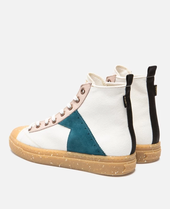 KOST Sneakers Toile Oeko-Tex Écru Femme 11 KOST Sneakers Toile Oeko-Tex Écru Femme – Image 9