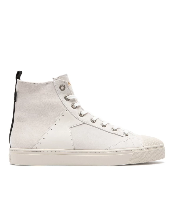 KOST Sneakers Éco-responsable Croûte Velours Écru Homme 3 KOST Sneakers Éco-responsable Croûte Velours Écru Homme