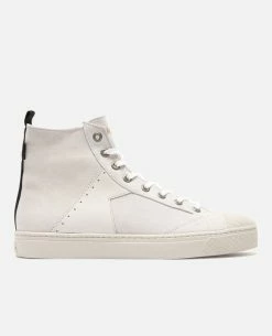 KOST Sneakers Éco-responsable Croûte Velours Écru Femme -kost paris shop BACKSTAGEH7 2K 07 ffe5