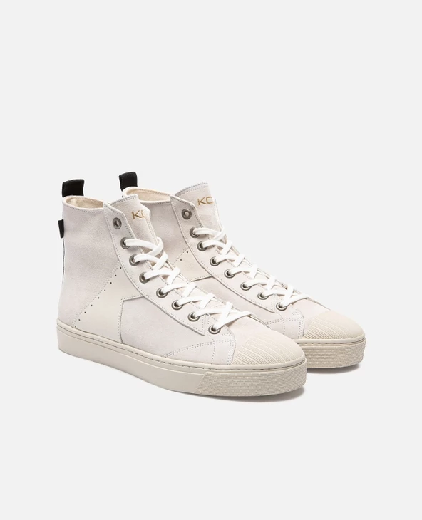 KOST Sneakers Éco-responsable Croûte Velours Écru Homme 13 KOST Sneakers Éco-responsable Croûte Velours Écru Homme – Image 11