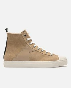 KOST Sneakers Éco-responsable Croûte Velours Beige Homme -kost paris shop BACKSTAGEH7 30 07 d7f9