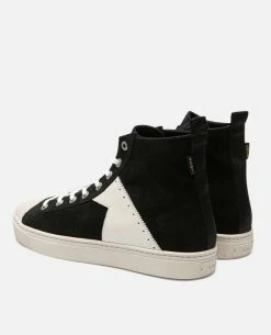 KOST Sneakers Éco-responsable Croûte Velours Noir Homme -kost paris shop BACKSTAGEH7 7S 10 6e33