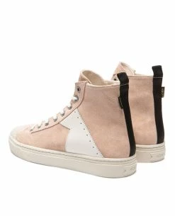 KOST Sneakers Éco-responsable Croûte Velours Rose Femme -kost paris shop BACKSTAGEH7 FM 05 81c9