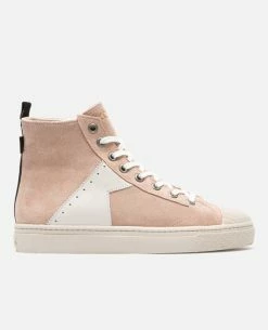 KOST Sneakers Éco-responsable Croûte Velours Rose Femme -kost paris shop BACKSTAGEH7 FM 07 8d64
