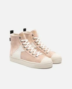 KOST Sneakers Éco-responsable Croûte Velours Rose Femme -kost paris shop BACKSTAGEH7 FM 12 8de3