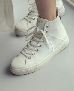KOST Sneakers Vegan Textile Recyclé Blanc Femme 23 KOST Sneakers Vegan Textile Recyclé Blanc Femme -kost paris shop BACKSTAGEHVEG 01 11 24d7
