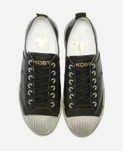 KOST Sneakers Noires Cuir Tannage Végétal Femme -kost paris shop BACKSTAGEL3 02 09 059a