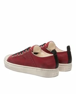 KOST Sneakers Cuir Tannage Végétal Rouge Femme -kost paris shop BACKSTAGEL3 18 05 2d2b