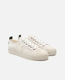 KOST Sneakers Éco-responsable Croûte Velours Écru Homme -kost paris shop BACKSTAGEL7 2K 12 6271