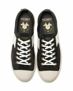 KOST Sneakers Croûte Velours Noir Homme -kost paris shop BACKSTAGEL7 7S 04 c230