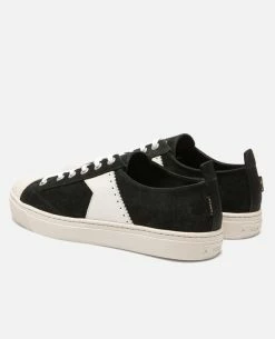 KOST Sneakers Croûte Velours Noir Homme -kost paris shop BACKSTAGEL7 7S 10 8662