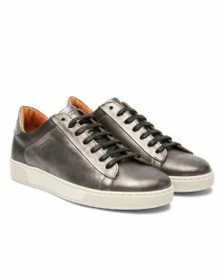 KOST Sneakers Cuir Argent Femme -kost paris shop BATTLE61 RY 03 0732