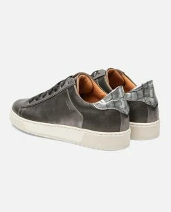 KOST Sneakers Cuir Argent Femme -kost paris shop BATTLE61 RY 10 95b5