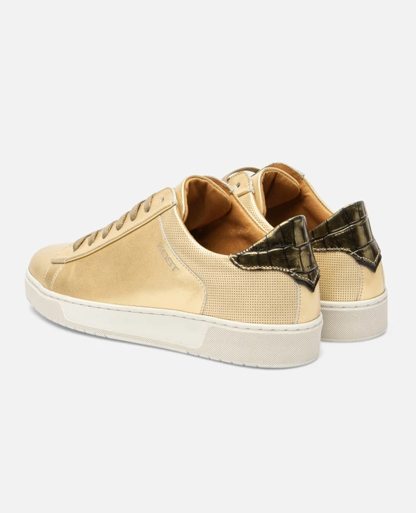 KOST Baskets Cuir Doré Femme 4 KOST Baskets Cuir Doré Femme – Image 2