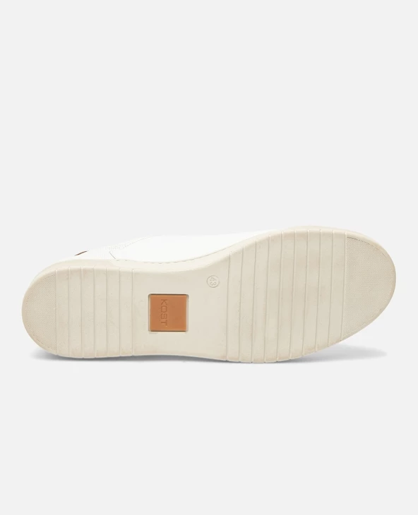 KOST Sneakers Blanches Cuir Homme 5 KOST Sneakers Blanches Cuir Homme – Image 3