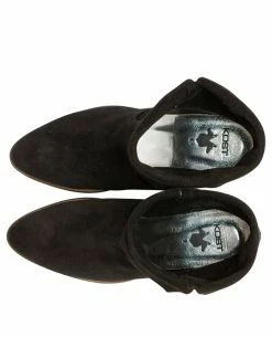 KOST Boots Croûte Velours Noir Femme -kost paris shop BOHEME5 02 04 04c0