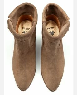 KOST Boots Croûte Velours Taupe Femme 15 KOST Boots Croûte Velours Taupe Femme -kost paris shop BOHEME5 1B 04 485e