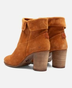 KOST Boots Croûte Velours Marron Femme -kost paris shop BOHEME5 47 10 b015