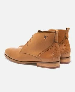 KOST Chukka Boots Made In France Cuir Marron Homme -kost paris shop BRETT75A 07 10 d694