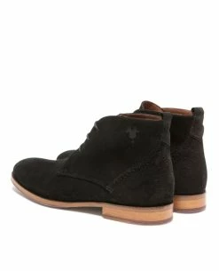 KOST Chukka Boots Croûte Velours Made In France Noir Homme -kost paris shop BRETT95A 02 05 dfa1