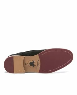 KOST Chukka Boots Croûte Velours Made In France Noir Homme -kost paris shop BRETT95A 02 06 02fe