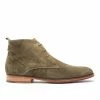 KOST Chukka Boots Croûte Velours Made In France Vert Homme