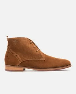 KOST Chukka Boots Made In France Croûte Velours Homme -kost paris shop BRETT95A 47 07 7705