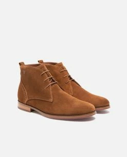 KOST Chukka Boots Made In France Croûte Velours Homme -kost paris shop BRETT95A 47 12 6665
