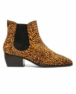 KOST Boots Cuir Motif Léopard Femme -kost paris shop CELYA49 4Z 02 8f06