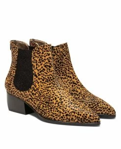 KOST Boots Cuir Motif Léopard Femme -kost paris shop CELYA49 4Z 03 e4da