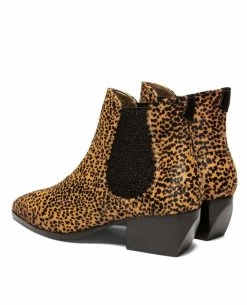 KOST Boots Cuir Motif Léopard Femme -kost paris shop CELYA49 4Z 05 cd35