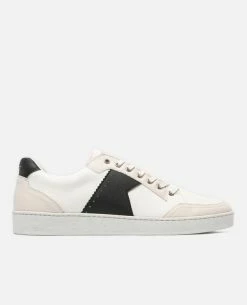 KOST Sneakers Toile Blanc Et Noir Vegan Made In France Homme -kost paris shop CHILL 7X 07 ae91