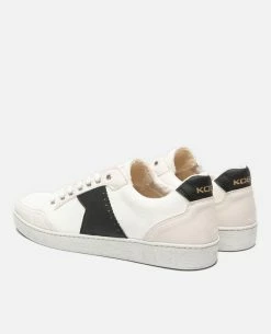 KOST Sneakers Toile Blanc Et Noir Vegan Made In France Homme -kost paris shop CHILL 7X 10 c6e4