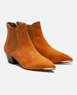 KOST Boots Croûte Velours Marron Femme -kost paris shop CLARA5 47 12 d2fd
