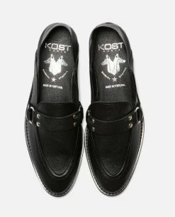 KOST Mules Cuir Tannage Végétal Noir Femme -kost paris shop COLEEN63 02 09 86d1